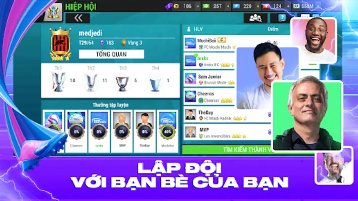 Top Eleven Quản Lý Bóng Đá android App screenshot 1