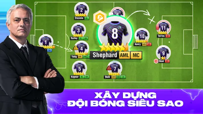 Top Eleven Quản Lý Bóng Đá android App screenshot 4